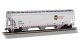 Trinity 5161 3-Bay Covered Hopper - Ready to Run -- Canadian Pacific SOO 121728 (gray, black, HO, Bachmann Industries 70