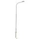 Single-Arm Streetlight 3-Pack - Cool White LED -- Silver, HO, Atlas Model Railroad Co. 70000166