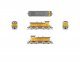 EMD SW7 - Standard DC - Stealth -- Union Pacific 1816 (Armour Yellow, gray, red, silver), N, Broadway Limited Imports 93