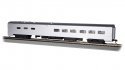 85′ Smooth-Side Diner - Ready to Run -- Painted, Unlettered (aluminum), HO, Bachmann Industries 14803