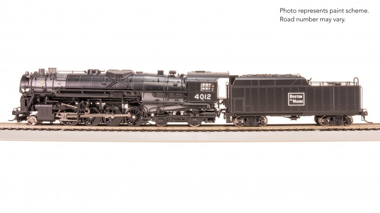 REFURBISHED R7880 Boston & Maine 2-8-4 Berkshire, T1a 4002, 4-axle Tender, Paragon4 Sound/DC/DCC, Smoke, HO, BLI, 7880