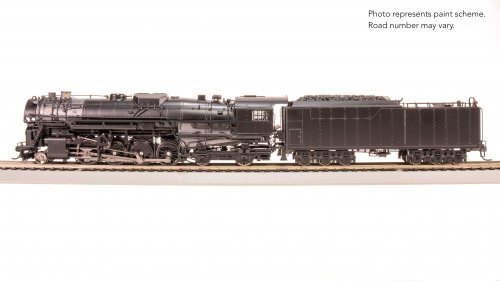 REFURBISHED R7887 Boston & Maine 2-8-4 Berkshire, T1b, Unlettered, 6-axle Tender, Paragon4 Sound/DC/DCC, Smoke, HO, BLI, 7887