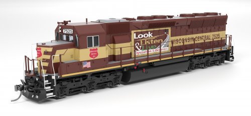 REFURBISHED R9822 EMD SD45, WC 7525, Operation Lifesaver, Paragon4 Sound/DC/DCC, HO, BLI, 9822