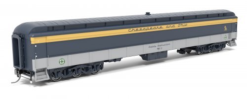 Railroad Instruction Car, C&O SI-4, HO Scale, BLI, 9930