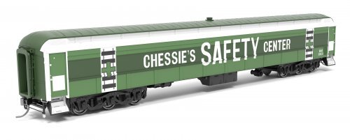 Railroad Instruction Car, Chessie's Center CSC-1, HO Scale, BLI, 9931