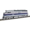EMD F40PH - Standard DC -- Amtrak(R) 393 (Phase IV silver, Wide Blue, Thin Red, White Stripes), HO, WalthersMainline 9467