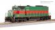 EMD GP35, Christmas Holiday Scheme, Paragon4 Sound/DC/DCC, with Holiday Sounds, HO, BLI, 10025