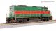 EMD GP35, Christmas Holiday Scheme, Paragon4 Sound/DC/DCC, with Holiday Sounds, HO, BLI, 10025