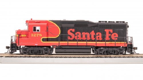REFURBISHED R7584 EMD GP30, ATSF 1278, Black Bonnet Fantasy Scheme, Paragon4 Sound/DC/DCC, HO, BLI, 7584