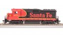 REFURBISHED R7584 EMD GP30, ATSF 1278, Black Bonnet Fantasy Scheme, Paragon4 Sound/DC/DCC, HO, BLI, 7584