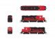 REFURBISHED R7584 EMD GP30, ATSF 1278, Black Bonnet Fantasy Scheme, Paragon4 Sound/DC/DCC, HO, BLI, 7584