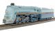 REFURBISHED R7355 ATSF Blue Goose, 3460, 1951 - 1953 Appearance, Paragon4 Sound/DC/DCC, Smoke, HO, BLI, 7355