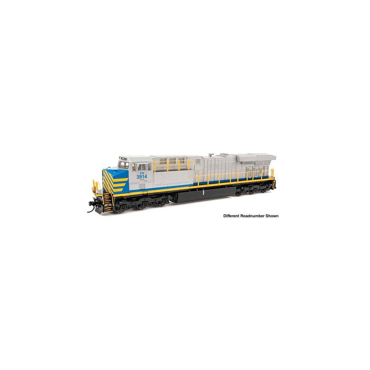 GE ES44AC Evolution Series GEVO - Standard DC -- Canadian National 3963, HO, WalthersMainline 10215