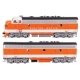 EMD F7 A-B Set - ESU Sound and DCC -- EMD 1950A/1950C, HO, WalthersMainline 21404