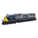 EMD SD70M - Standard DC -- CSX 4683, HO, WalthersMainline 11008