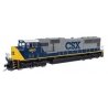 EMD SD70M - Standard DC -- CSX 4683, HO, WalthersMainline 11008
