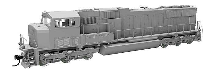 EMD SD70M - ESU(R) Sound & DCC -- Undecorated, HO, WalthersMainline 21017