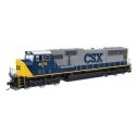 EMD SD70M - ESU(R) Sound & DCC -- CSX 4679 (YN2 yellow, gray, black, blue, white cab roof), HO, WalthersMainline 21007