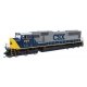 EMD SD70M - ESU(R) Sound & DCC -- CSX 4683, HO, WalthersMainline 21008