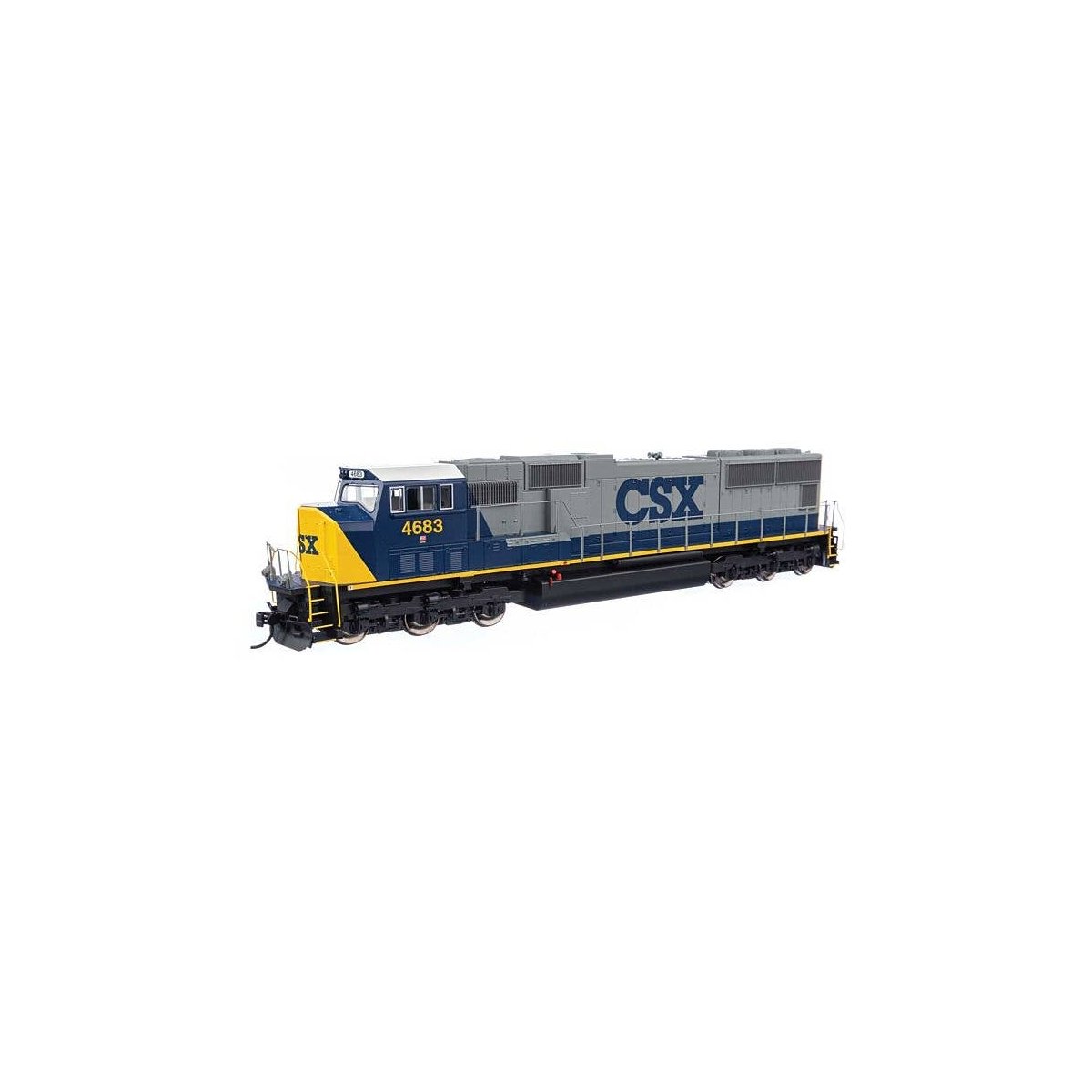 EMD SD70M - ESU(R) Sound & DCC -- CSX 4683, HO, WalthersMainline 21008