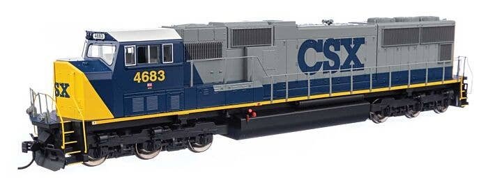 EMD SD70M - ESU(R) Sound & DCC -- CSX 4683, HO, WalthersMainline 21008