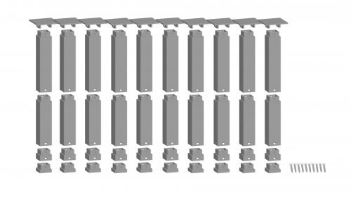 easy TRACK Pillar Set, Top, All Scales, NOCH 53942