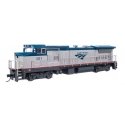 GE Dash 8-32BWH - ESU(R) Sound & DCC -- Amtrak(R) 501 (Phase V, Modern Logo Amtrak Blue, Platinum Mist), HO, WalthersMainline 19