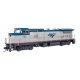 GE Dash 8-32BWH - ESU(R) Sound & DCC -- Amtrak(R) 504 (Phase V, Modern Logo Amtrak Blue, Platinum Mist), HO, WalthersMainline 19