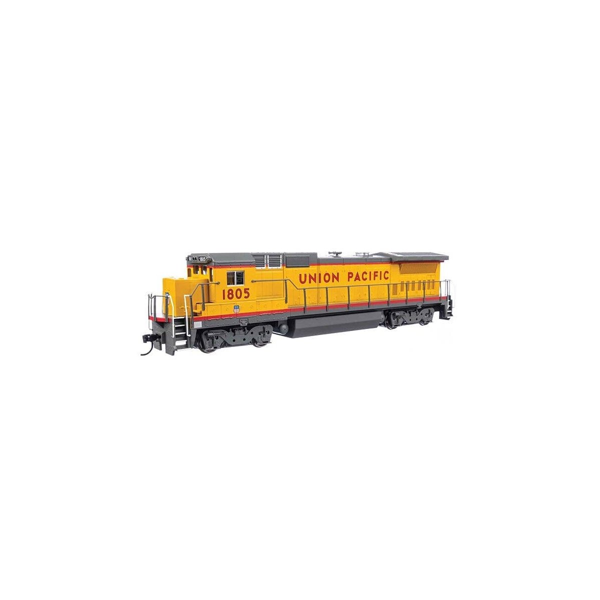 GE Dash 8-40B - ESU(R) Sound & DCC -- Union Pacific(R) 1805 (yellow, gray small shield on nose), HO, WalthersMainline 19573