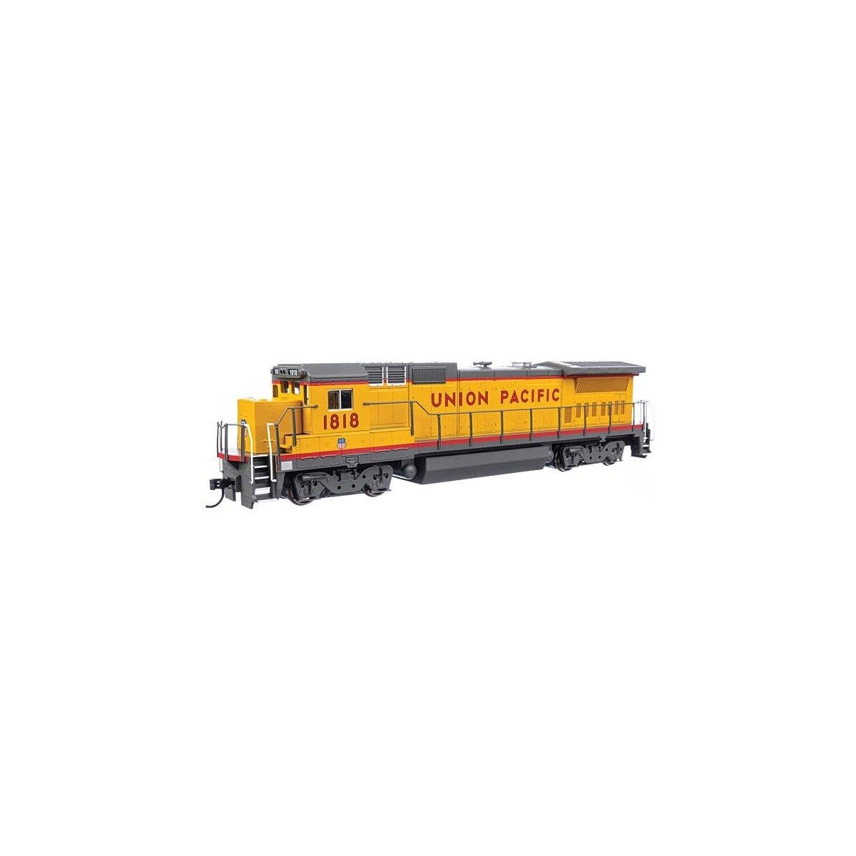 GE Dash 8-40B - ESU(R) Sound & DCC -- Union Pacific(R) 1818 (yellow, gray small shield on nose, HO, WalthersMainline 19574