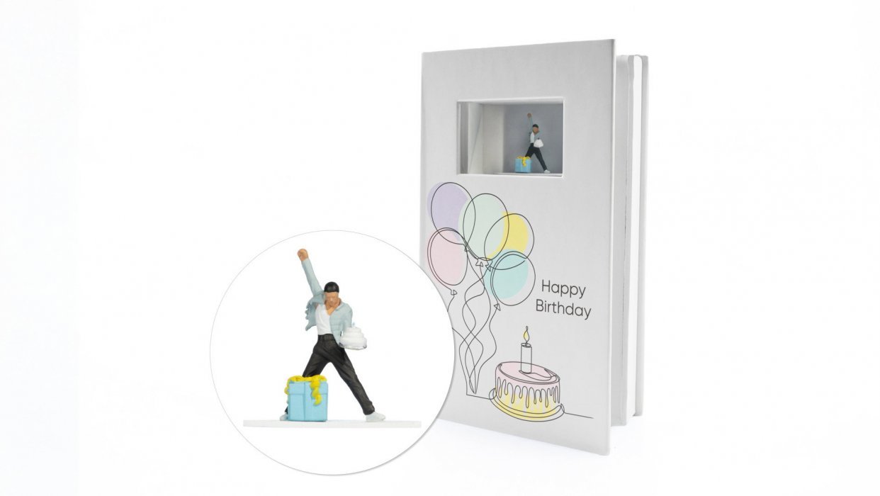 New Gift Box ‘Happy Birthday’, All Scales, NOCH 99507