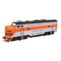 EMD F7 A - Standard DC -- Western Pacific 921A, HO, WalthersMainline 11420