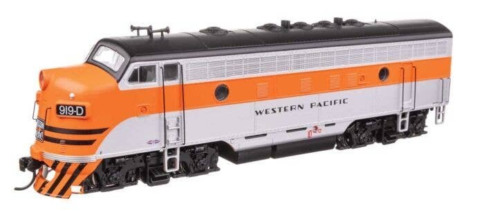 EMD F7 A - Standard DC -- Western Pacific 919D, HO, WalthersMainline 11421