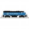 GMD GP40-2W CN Version - ESU LokSound and DCC - Master(R) -- Pan Am Railways 505 (black, blue, Smurf), HO, Atlas Model Railroad 