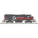 GMD GP40-2W CN Version - ESU LokSound and DCC - Master(R) -- Guilford 508 (gray, orange), HO, Atlas Model Railroad Co. 10004425