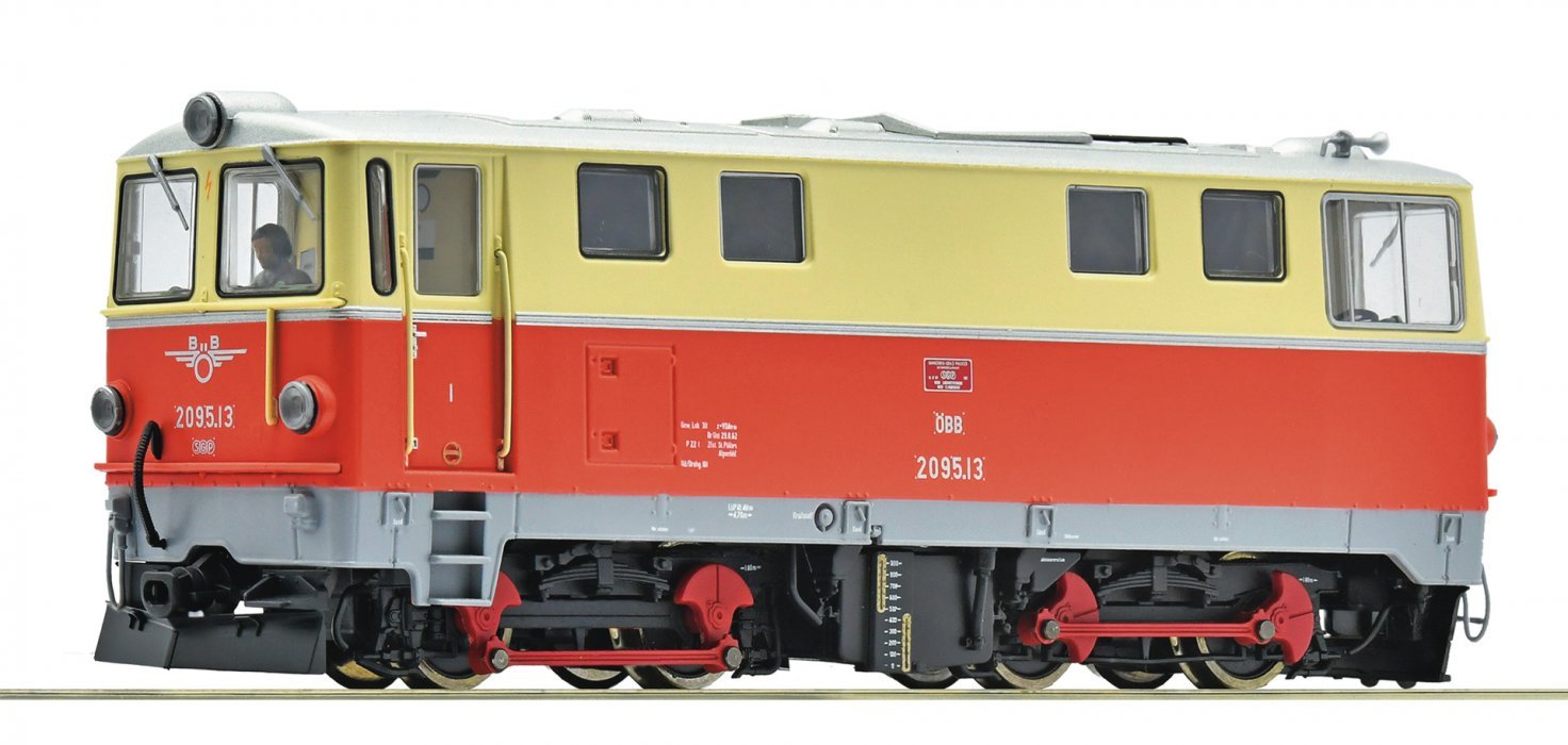 Diesel locomotive 2095.13, ÖBB, HOe, Roco 7540007