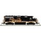 EMD GP60 - LokSound and DCC - Master(TM) Gold -- Denver & Rio Grande Western 3154 (black, orange, white sill stripe), N, Atlas M
