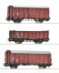 3 piece set: Goods wagons, PKP, HO, Roco 6600273