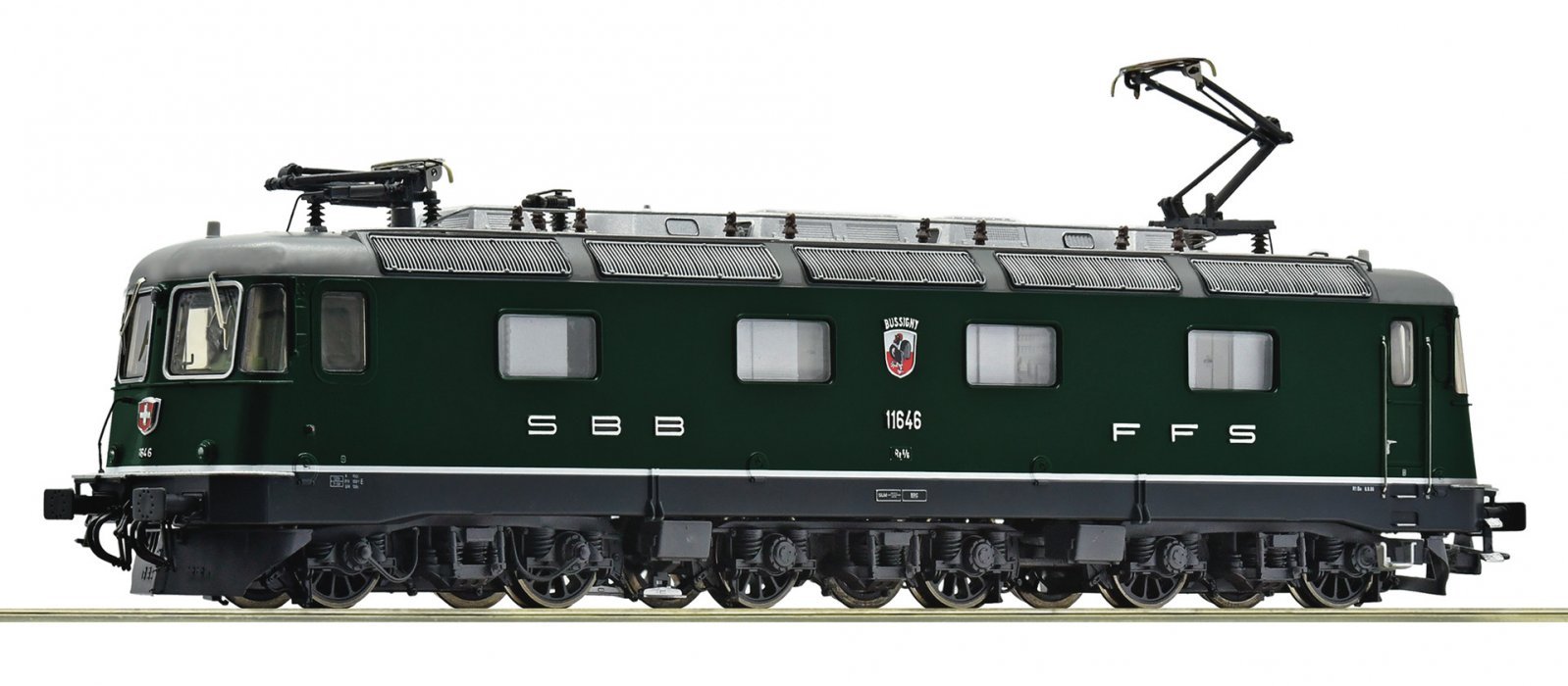 Electric locomotive Re 6/6 11646, SBB Cargo, HO, Roco 7520160
