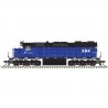 EMD SD35 Low Nose - Standard DC - Master(R) Silver -- Great Lakes Central 386 (blue, black), N, Atlas Model Railroad Co. 4000576