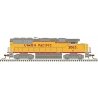 EMD GP60 - Standard DC - Master(TM) Silver -- Union Pacific 2063 (yellow, red, gray, red sill stripe), N, Atlas Model Railroad C