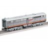 Alco PB - 3-Rail Unpowered wSuperBass -- Santa Fe 58A (Warbonnet, silver, red), O, Lionel 2533269