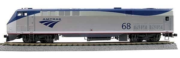 GE P42 Genesis - LokSound & DCC -- Amtrak 17 (Phase Vb Late silver, blue, red), HO, Kato USA Inc 376117LS