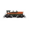 EMD NW2 - Standard DC - Stealth -- Great Northern 158 (Simplified, Omaha Orange, green), N, Broadway Limited Imports 9322