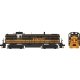 Alco RS3 Phase 2 - LokSound 5 and DCC -- Denver & Rio Grande Western 5203 (black, Aspen Gold), HO, Bowser Manufacturing Co. 2542