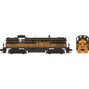 Alco RS3 Phase 2 - LokSound 5 and DCC -- Denver & Rio Grande Western 5203 (black, Aspen Gold), HO, Bowser Manufacturing Co. 2542