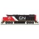 EMD GP38-2 - Standard DC - Silver -- Canadian National GTW 5816 (black, red, white, Website Logo), HO, Trainman 10004555