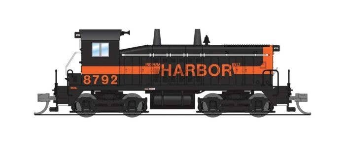 EMD NW2 - Standard DC - Stealth -- Indiana Harbor Belt 8824 (black, orange), N, Broadway Limited Imports 9325