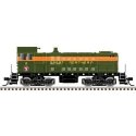 Alco S2 - Standard DC - Master(R) -- Great Northern 7 (green, orange, yellow), N, Atlas Model Railroad Co. 40005700