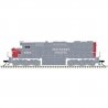EMD SD35 Low Nose - Standard DC - Master(R) Silver -- Southern Pacific 6909 (gray, Red), N, Atlas Model Railroad Co. 40005763